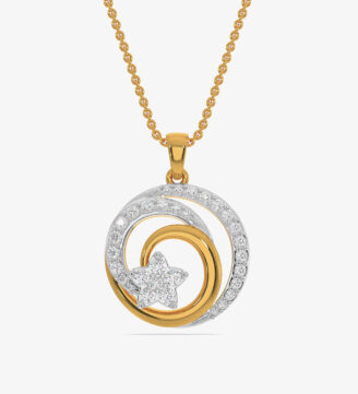 Finest Gold Yellow & Rhodium White Diamond